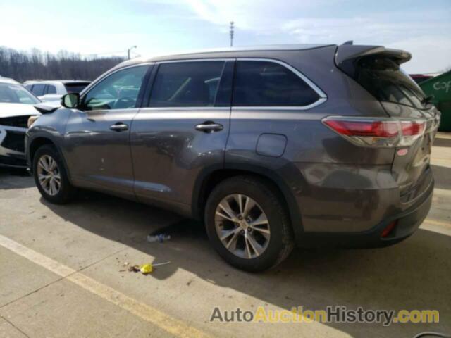 TOYOTA HIGHLANDER XLE, 5TDKKRFH6FS092659