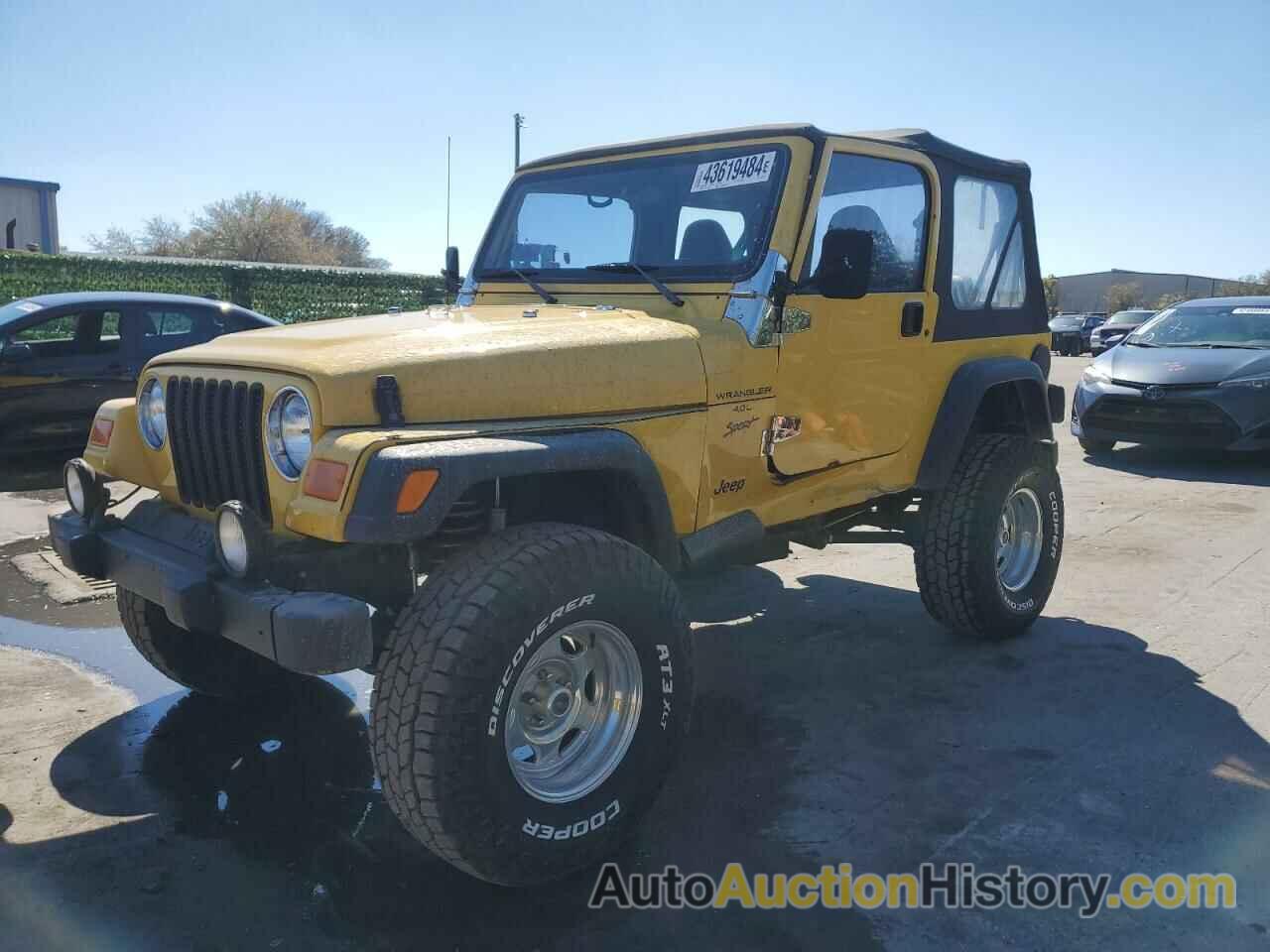 JEEP WRANGLER SPORT, 1J4FA49S7YP751127