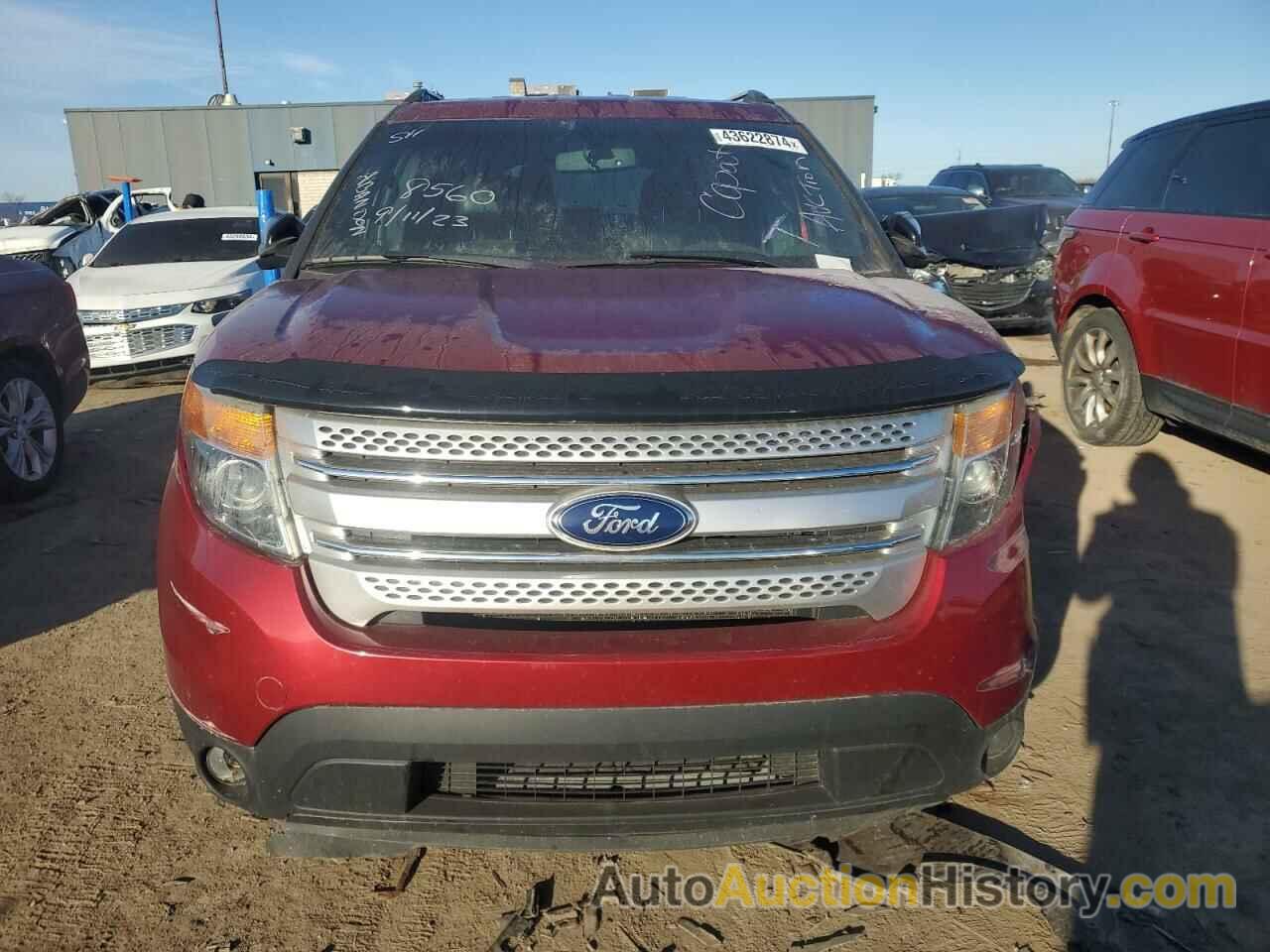 FORD EXPLORER XLT, 1FM5K7D80DGB38560