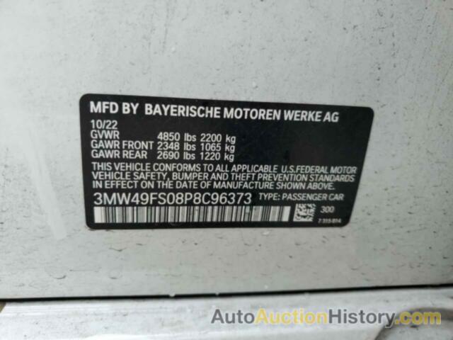 BMW M3, 3MW49FS08P8C96373