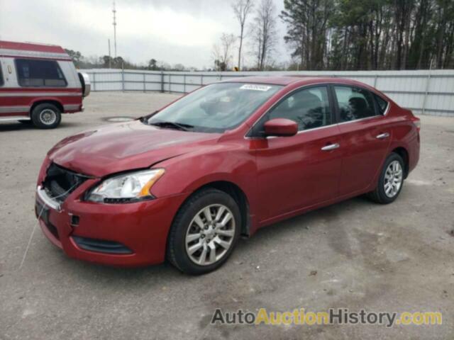 NISSAN SENTRA S, 3N1AB7AP3FL678226