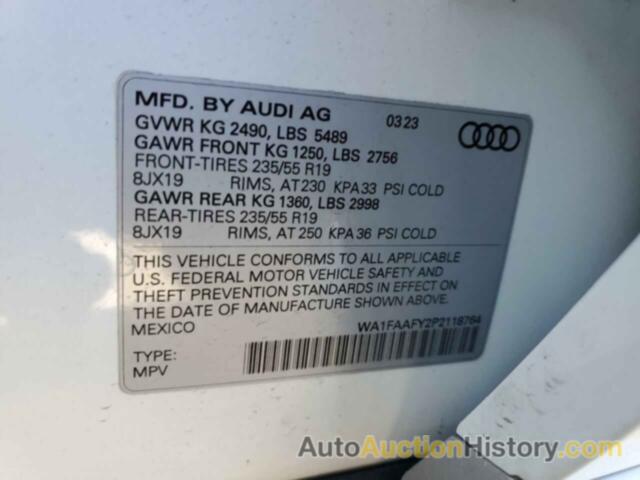 AUDI Q5 PRESTIGE 45, WA1FAAFY2P2118764