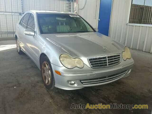 2006 MERCEDES-BENZ C 350 4MATIC, WDBRF87H06F765763