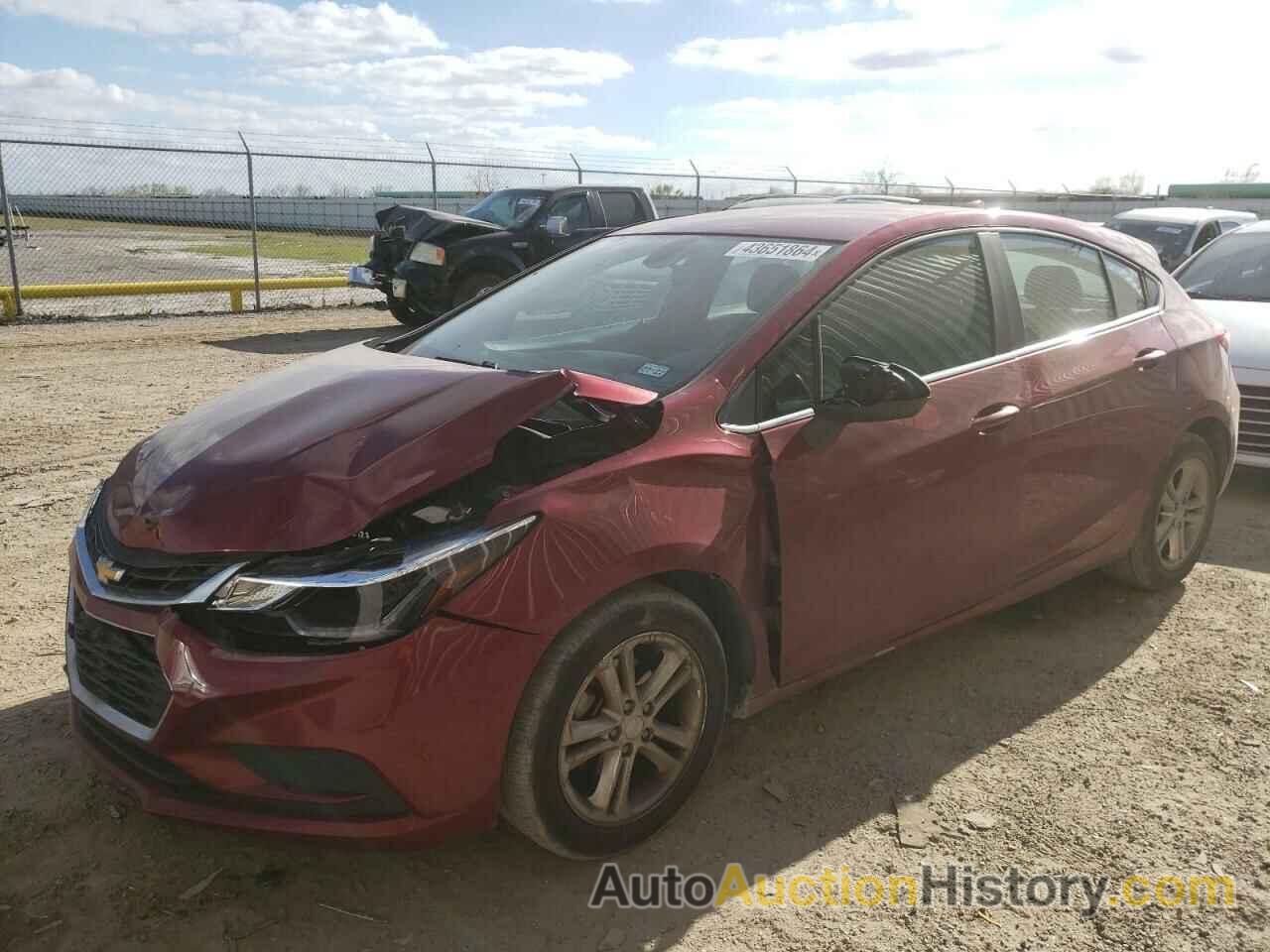 CHEVROLET CRUZE LT, 3G1BE6SM3HS585134