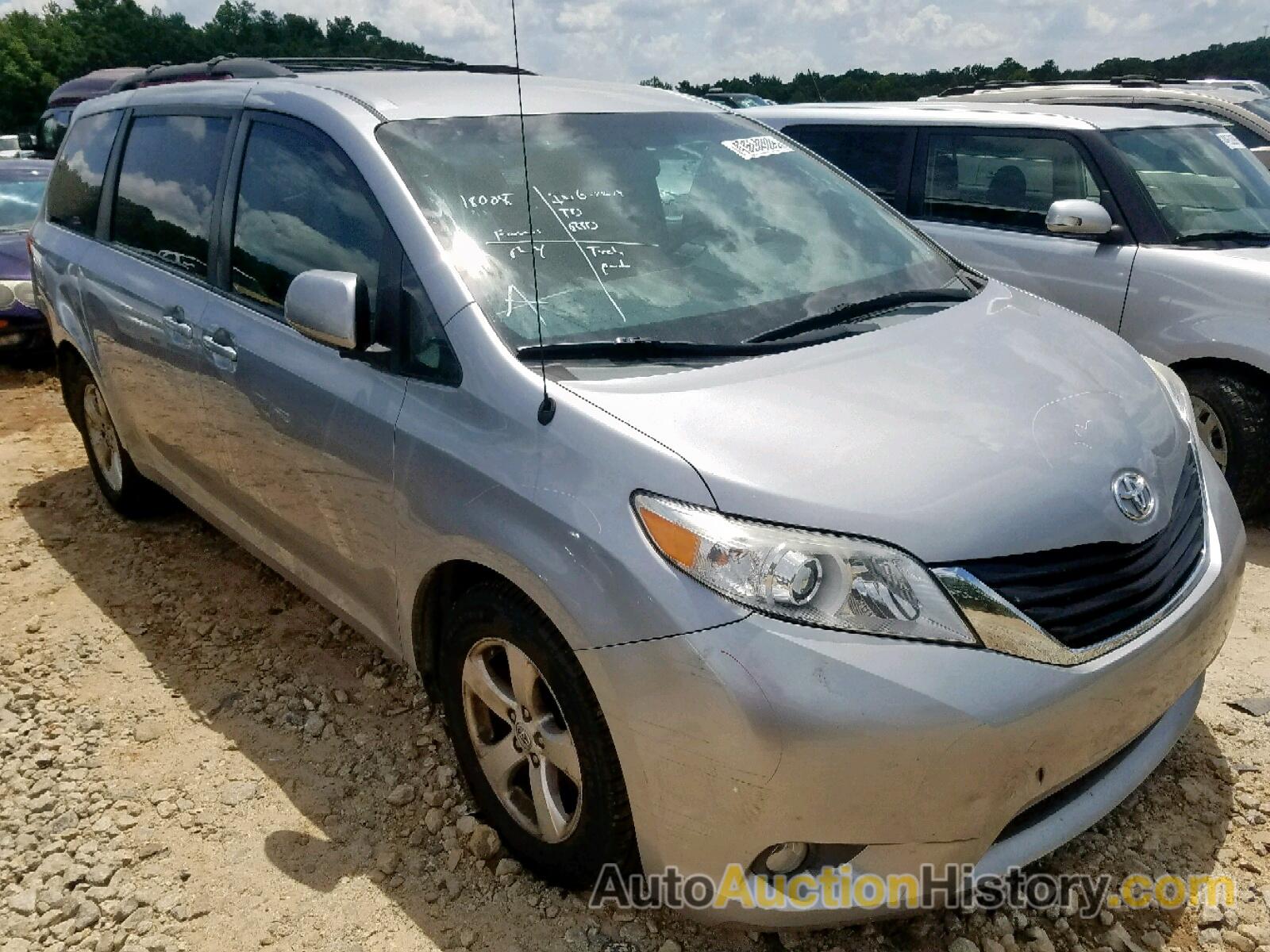 2013 TOYOTA SIENNA LE LE, 5TDKK3DC7DS282584