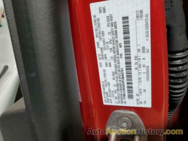 FORD ESCAPE ACT ACTIVE, 1FMCU9GN3PUB40761