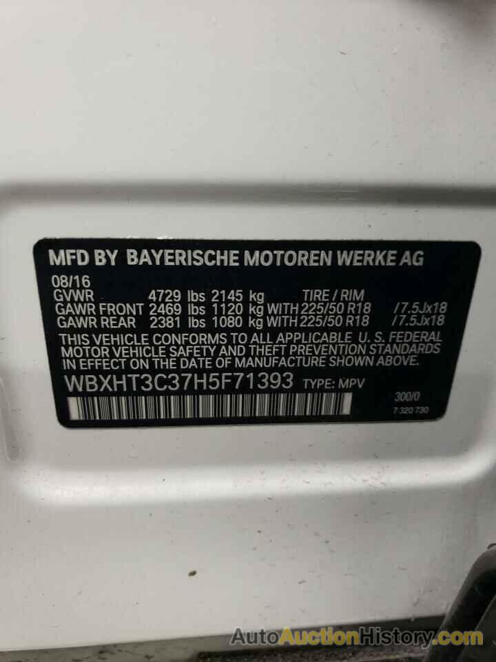 BMW X1 XDRIVE28I, WBXHT3C37H5F71393