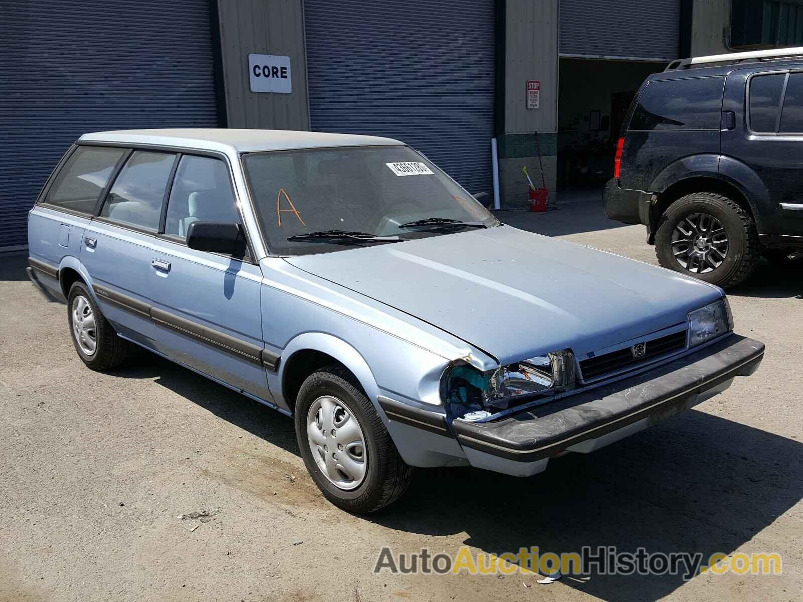 1987 SUBARU GL, JF1AN43B3HC477709