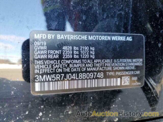 BMW 3 SERIES, 3MW5R7J04L8B09748