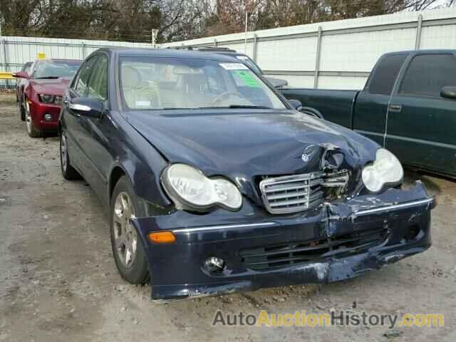 2005 MERCEDES-BENZ C320, WDBRF64J95F559044