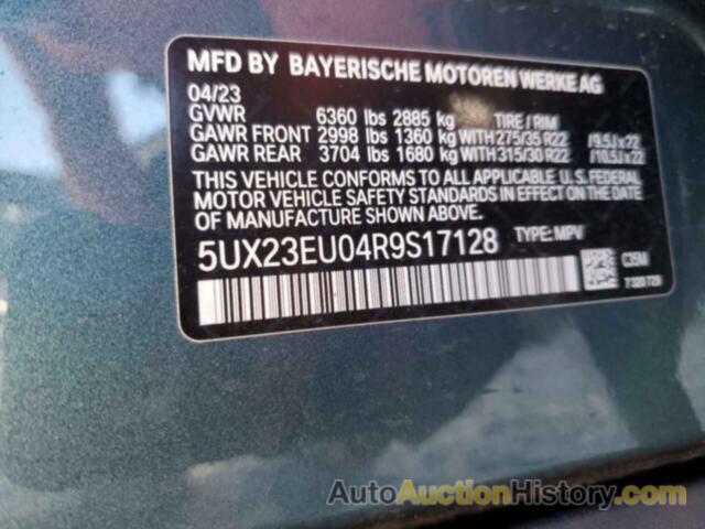 BMW X5 XDRIVE40I, 5UX23EU04R9S17128