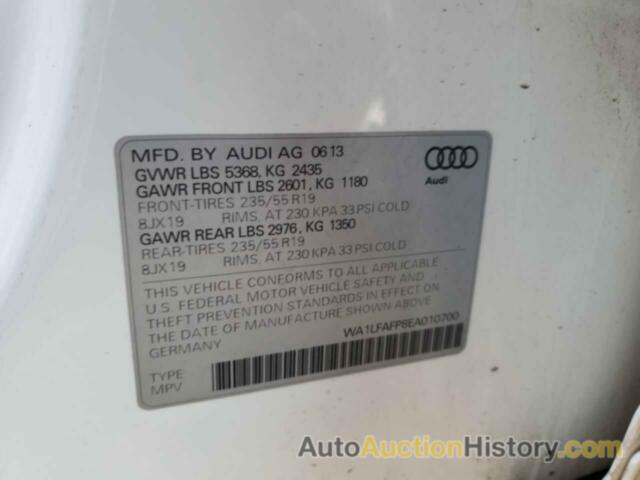 AUDI Q5 PREMIUM PLUS, WA1LFAFP8EA010700