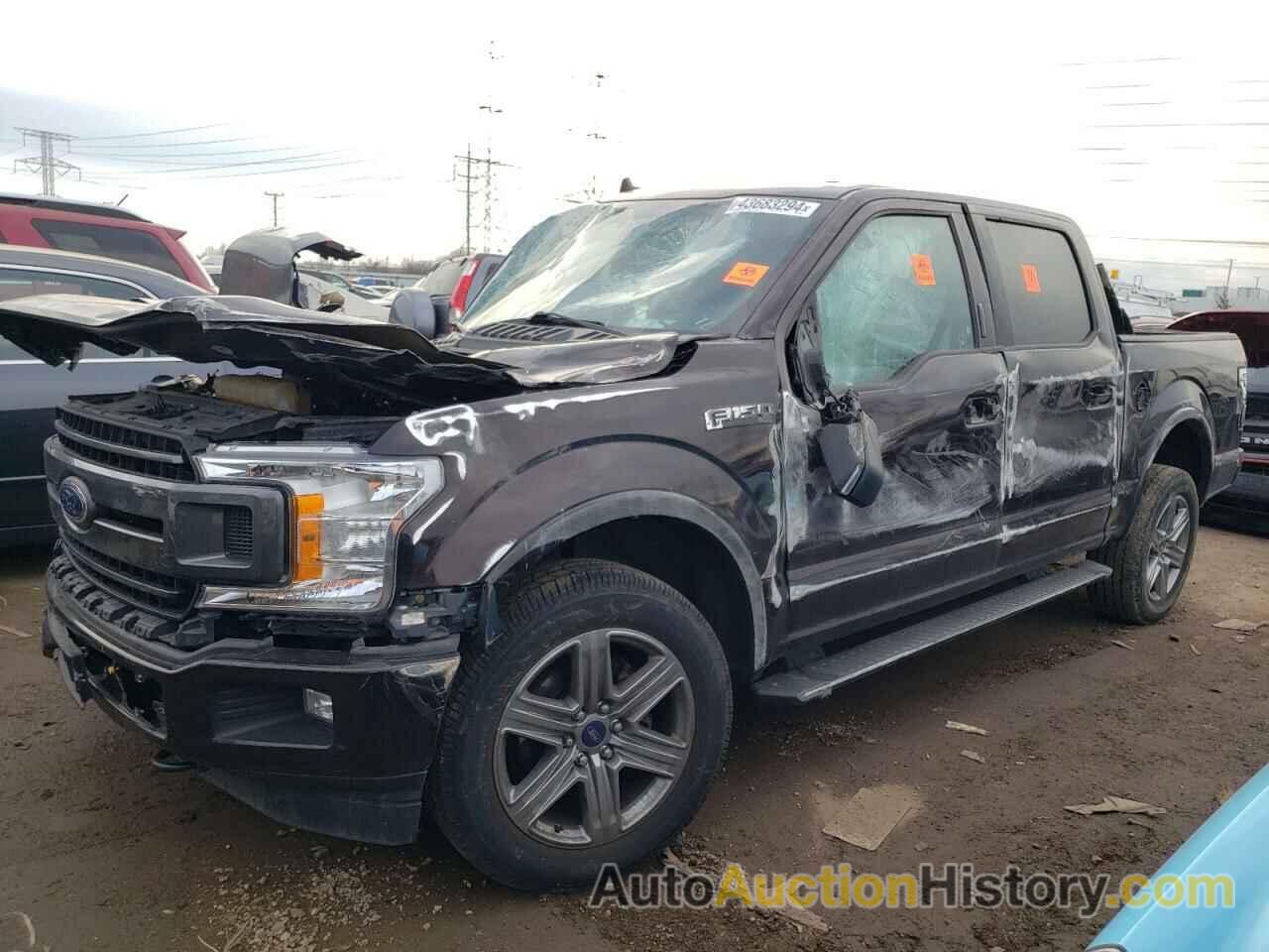 FORD F-150 SUPERCREW, 1FTEW1EPXJKF89614