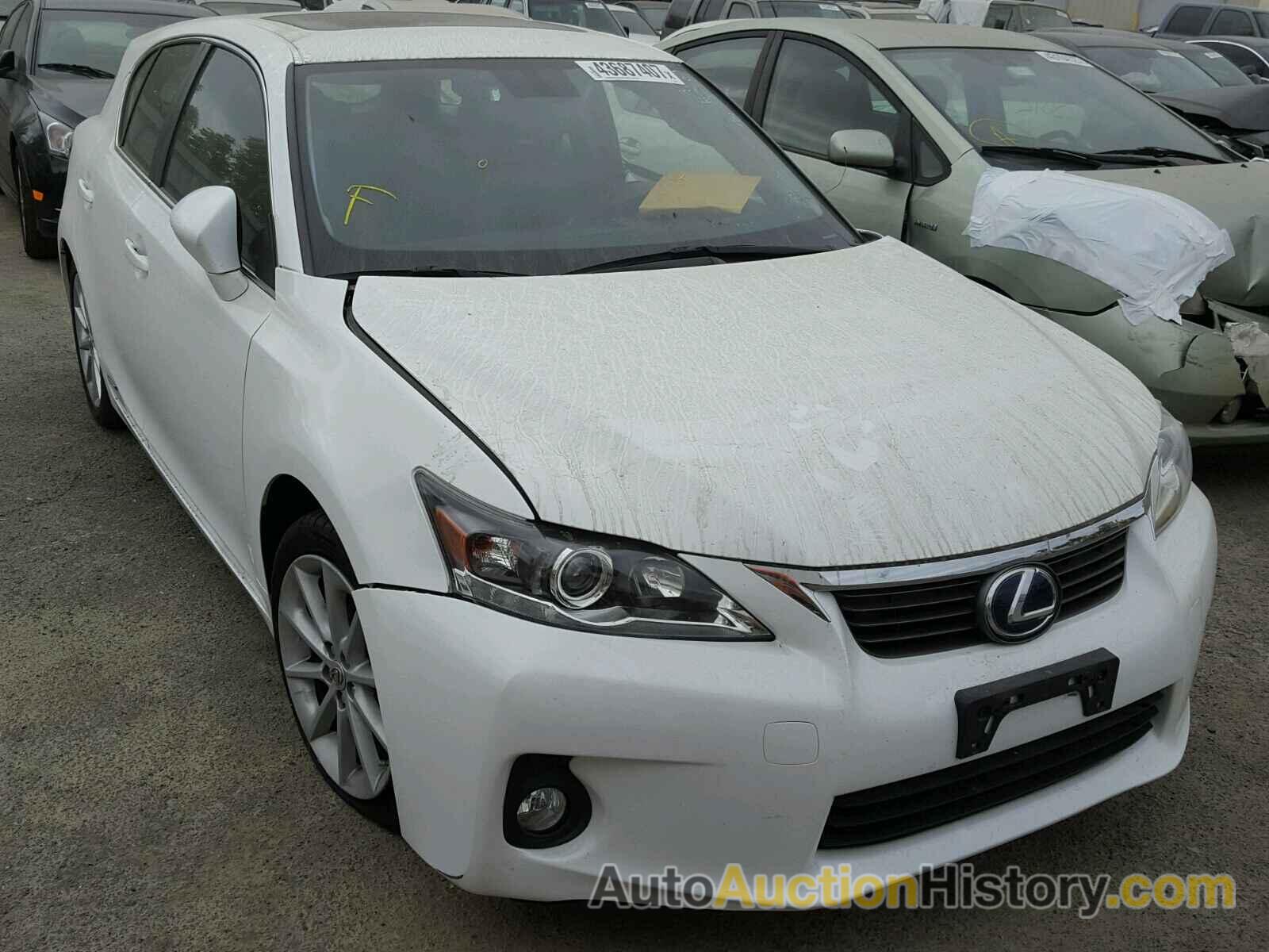 2013 LEXUS CT 200, JTHKD5BHXD2123696