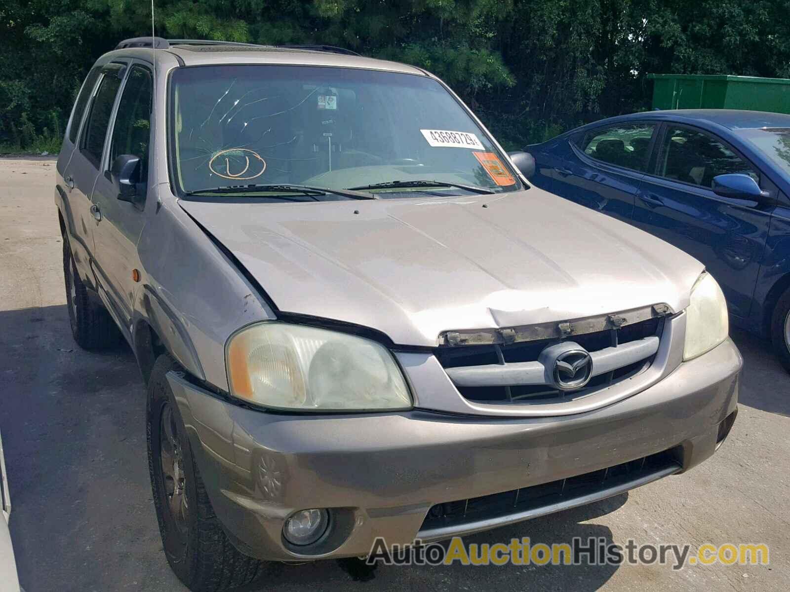 2002 MAZDA TRIBUTE LX, 4F2CU09172KM43587