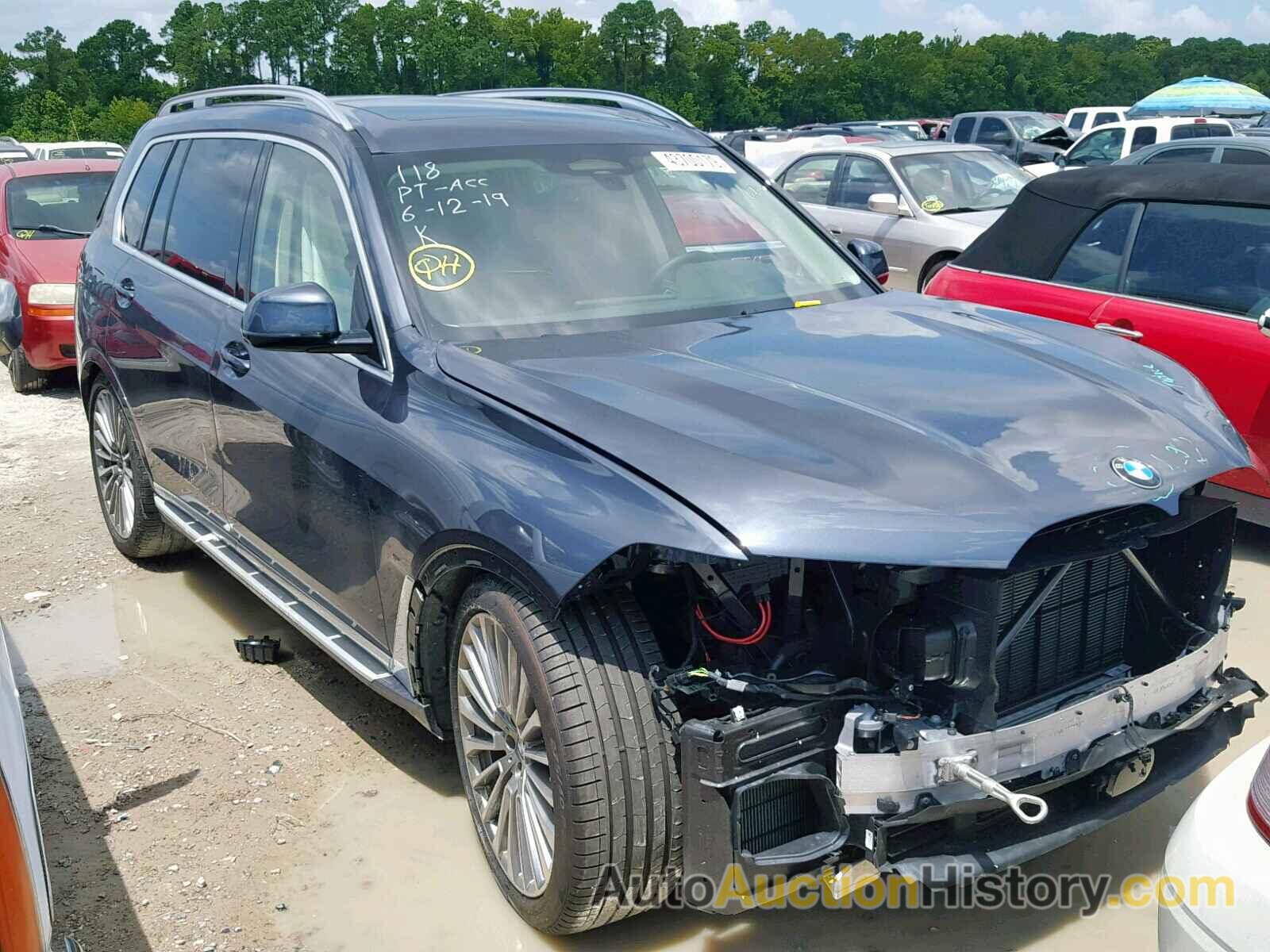 2019 BMW X7 XDRIVE40I, 5UXCW2C51KLB43489