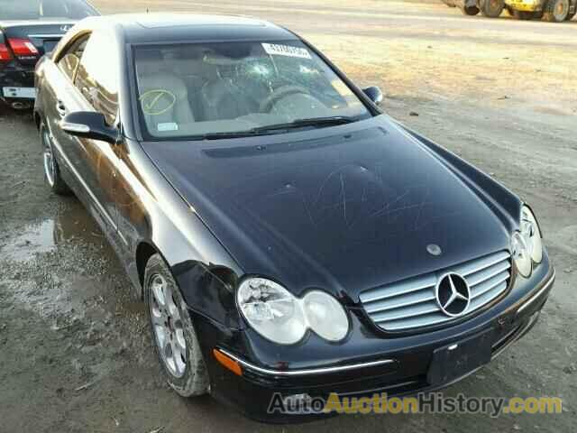 2004 MERCEDES-BENZ CLK320, WDBTJ65J14F106554