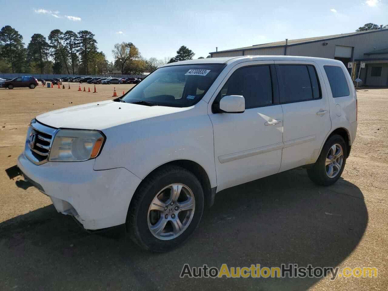 2012 HONDA PILOT EXLN, 5FNYF3H77CB017839