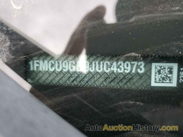 FORD ESCAPE SE, 1FMCU9GD9JUC43973