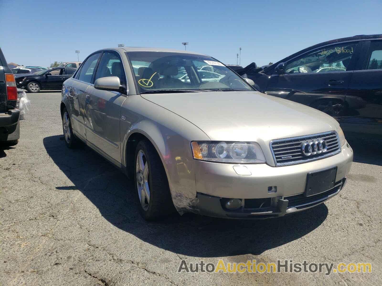 2003 AUDI A4 3.0 QUATTRO, WAULT68E13A364768