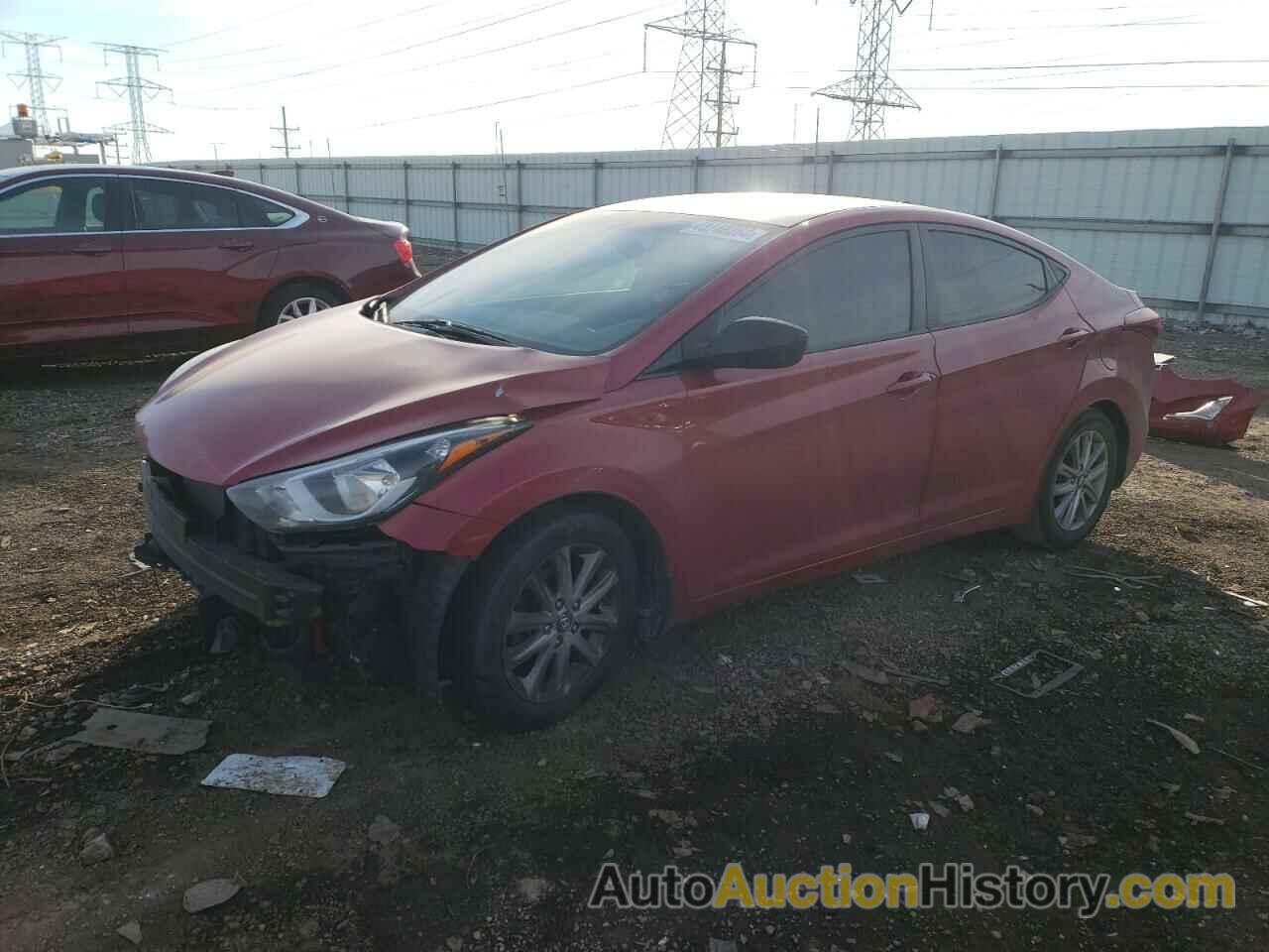 HYUNDAI ELANTRA SE, KMHDH4AE0GU518667