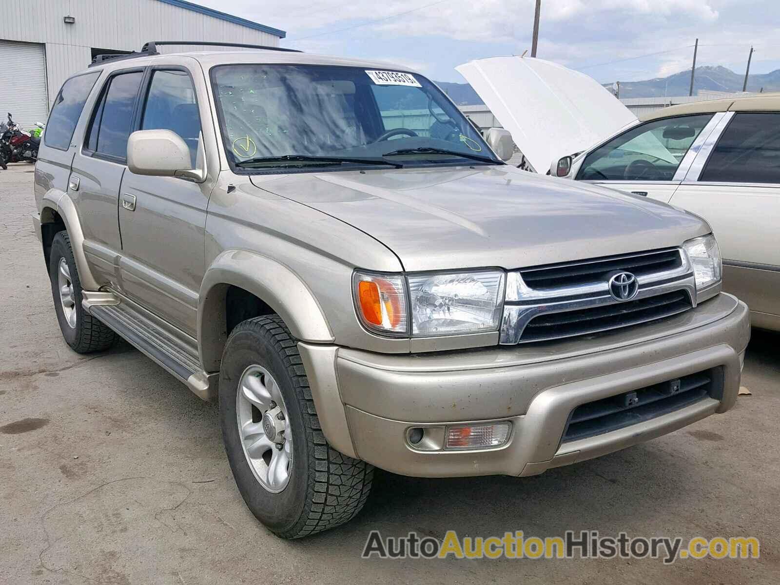2001 TOYOTA 4RUNNER LIMITED, JT3GN87R810197086
