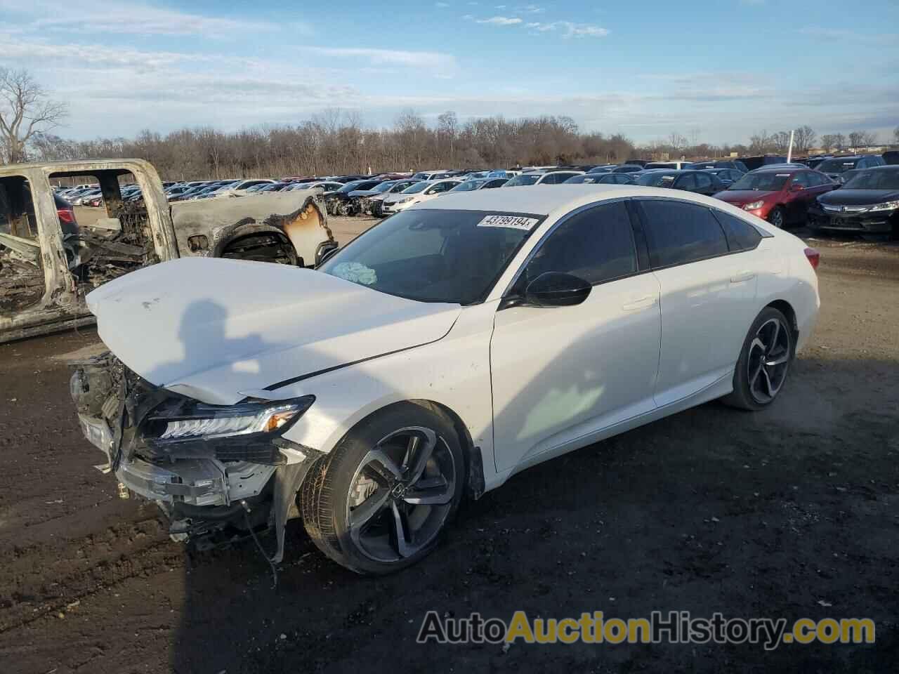 HONDA ACCORD SPORT, 1HGCV1F38NA124221