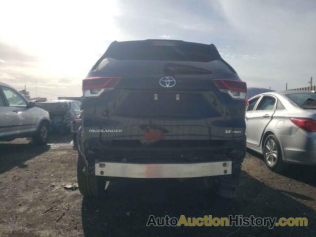 TOYOTA HIGHLANDER SE, 5TDJZRFH6KS625143