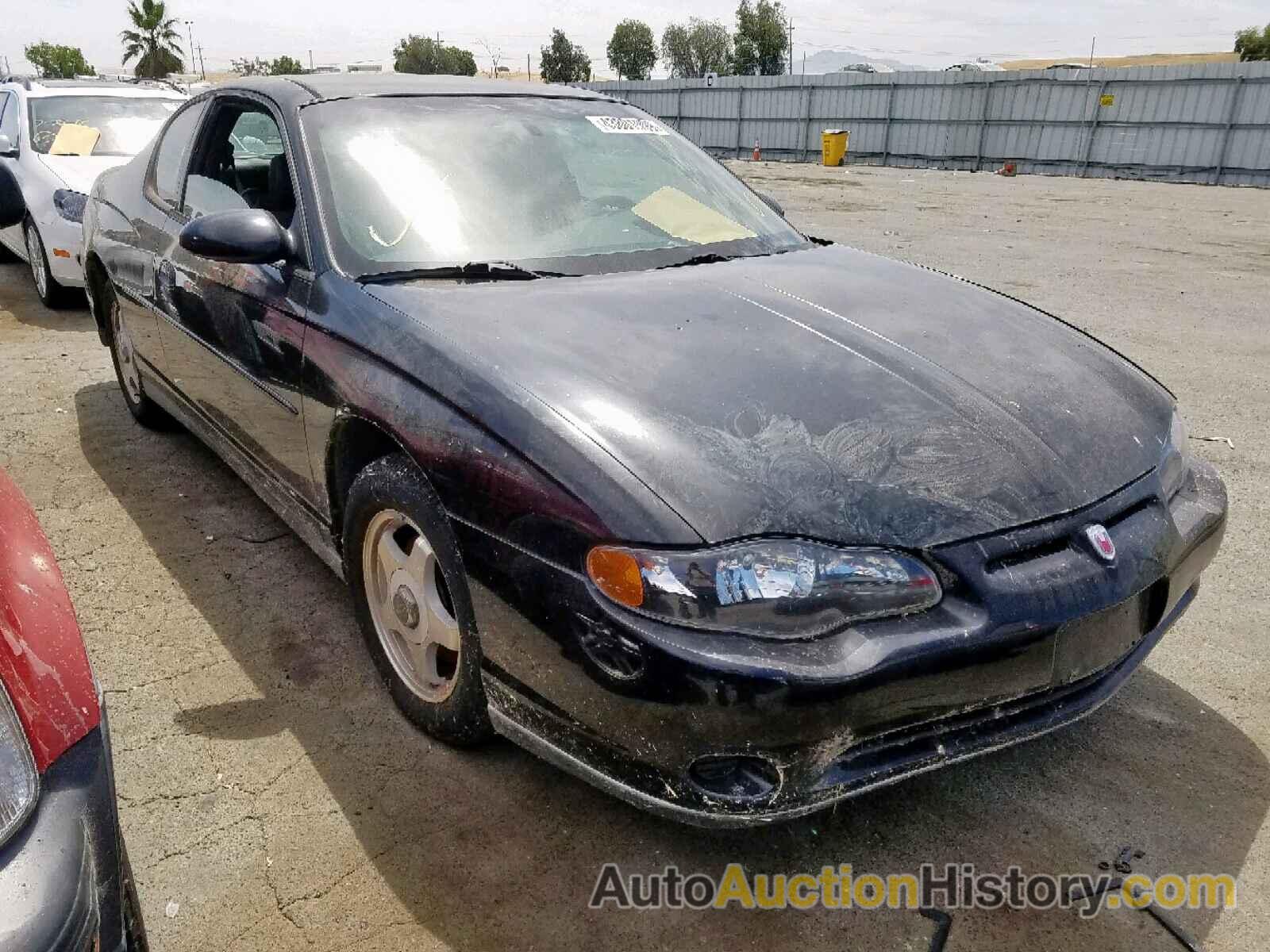 2003 CHEVROLET MONTE CARLO LS, 2G1WW12E339243425