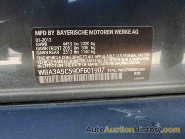 BMW 3 SERIES I, WBA3A5C59DF601907