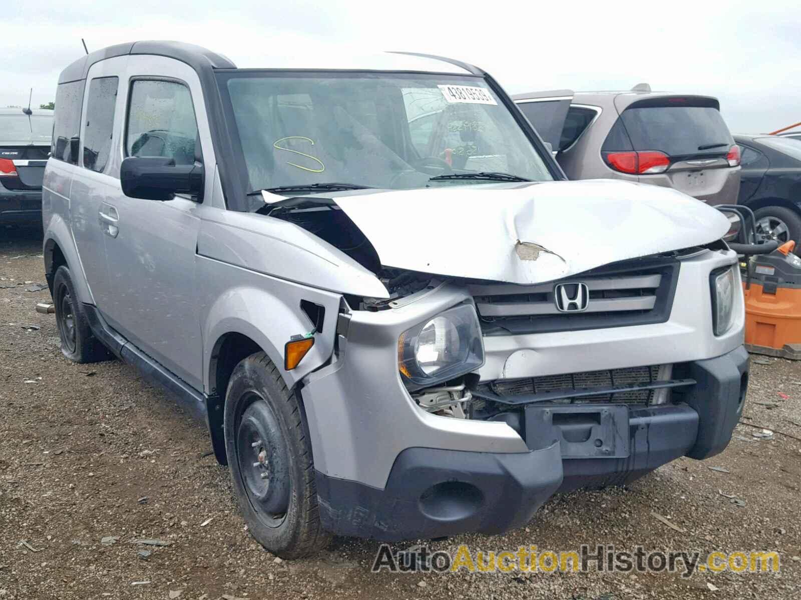 2008 HONDA ELEMENT EX, 5J6YH28748L018627