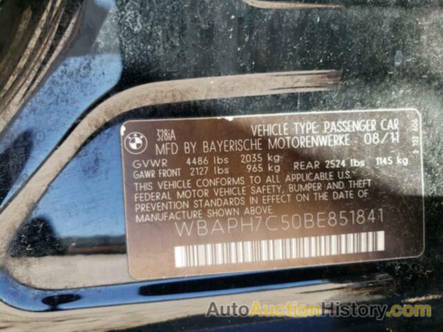 BMW 3 SERIES I, WBAPH7C50BE851841