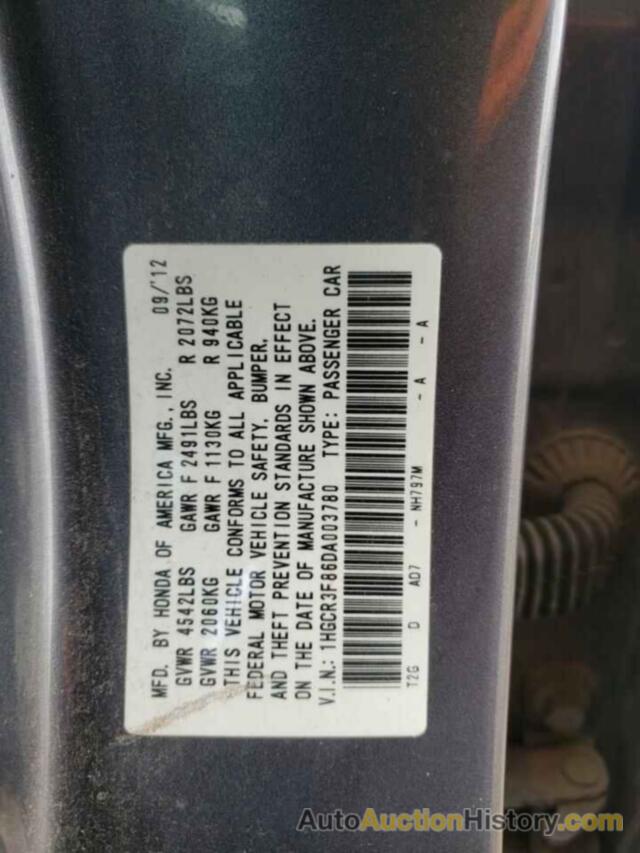 HONDA ACCORD EXL, 1HGCR3F86DA003780