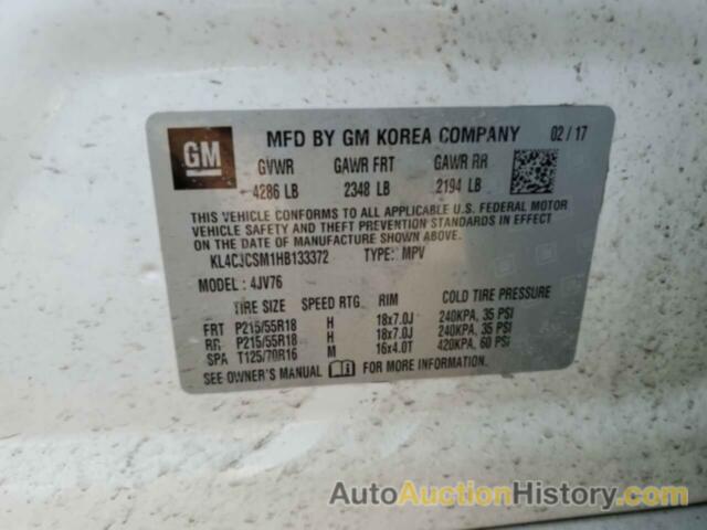 BUICK ENCORE ESSENCE, KL4CJCSM1HB133372