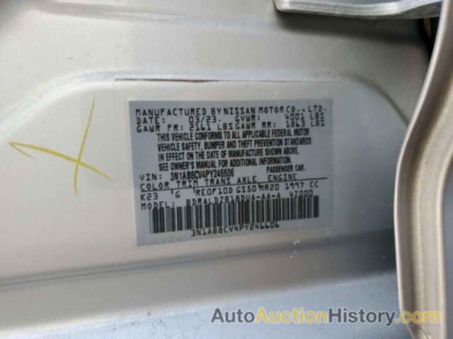 NISSAN SENTRA SV, 3N1AB8CV4PY246606