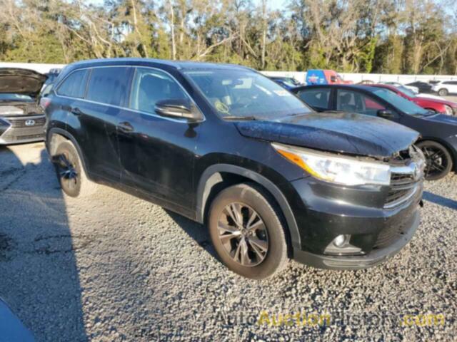 TOYOTA HIGHLANDER XLE, 5TDKKRFH0GS500512