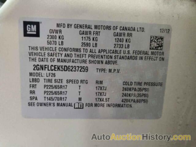 CHEVROLET EQUINOX LS, 2GNFLCEK5D6237259