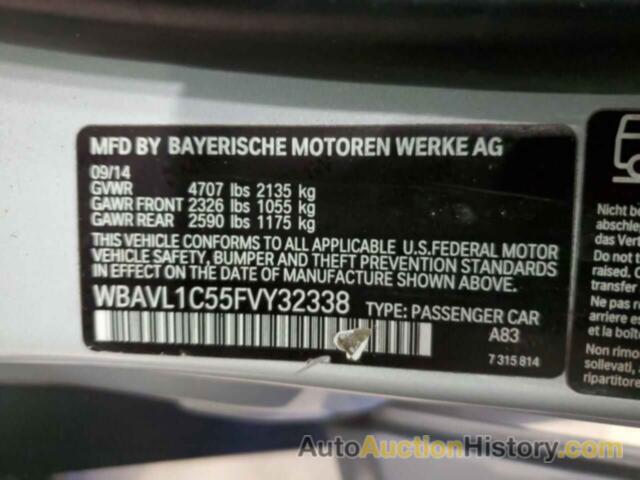 BMW X1 XDRIVE28I, WBAVL1C55FVY32338
