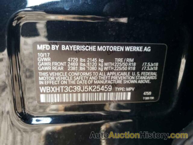 BMW X1 XDRIVE28I, WBXHT3C39J5K25459