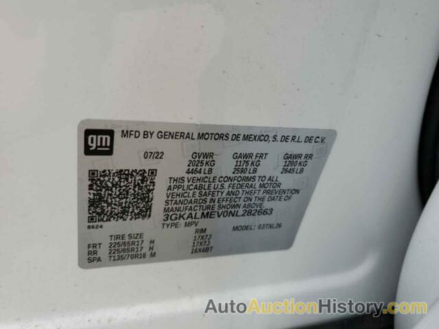 GMC TERRAIN SLE, 3GKALMEV0NL282663