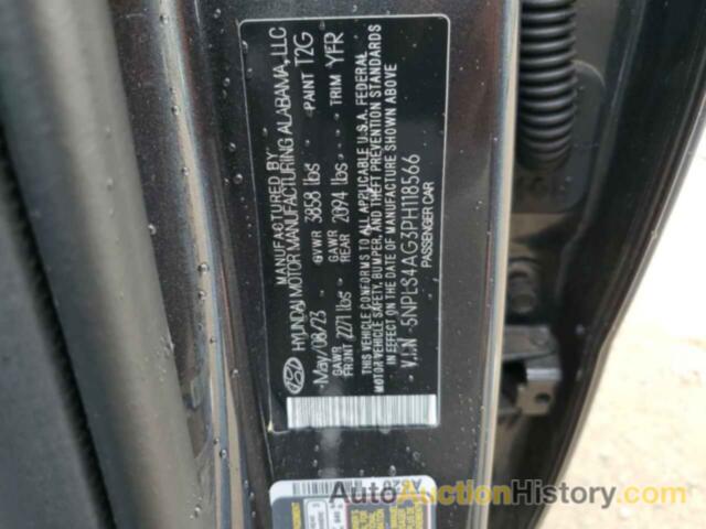 HYUNDAI ELANTRA SEL, 5NPLS4AG3PH118566