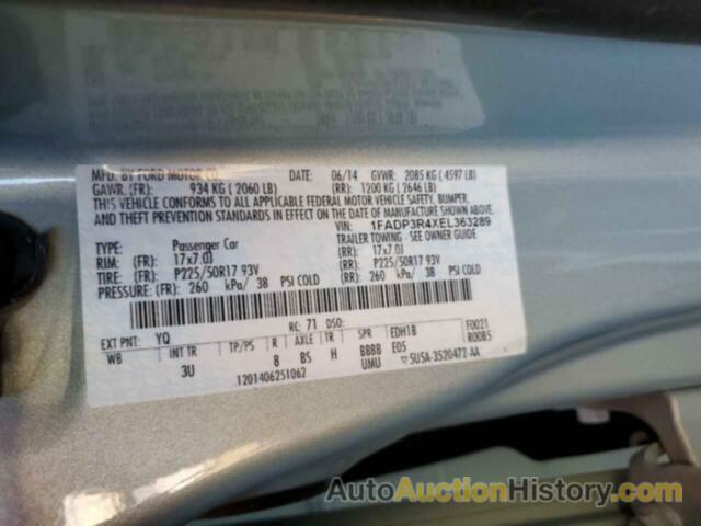 FORD FOCUS BEV, 1FADP3R4XEL363289