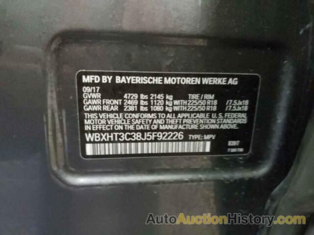 BMW X1 XDRIVE28I, WBXHT3C38J5F92226