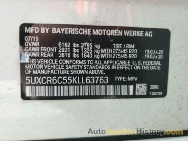 BMW X5 XDRIVE40I, 5UXCR6C55KLL63763
