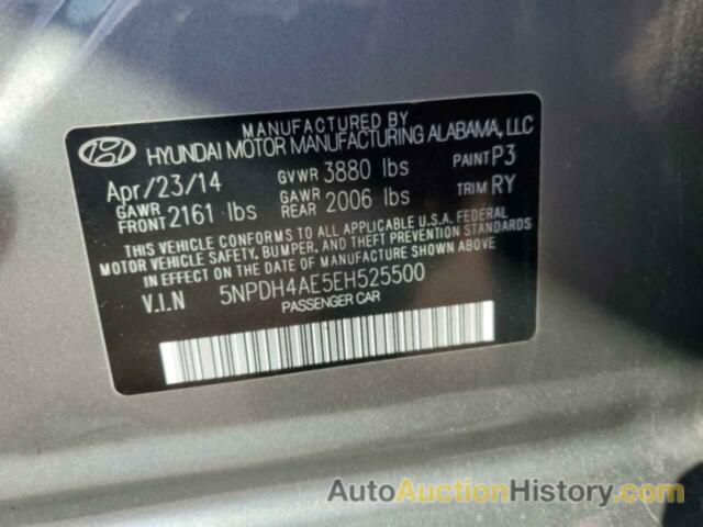 HYUNDAI ELANTRA SE, 5NPDH4AE5EH525500