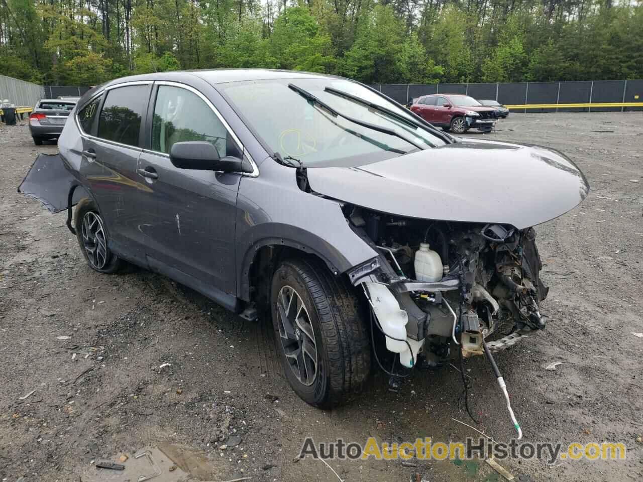 2016 HONDA CRV SE, 5J6RM4H45GL030009