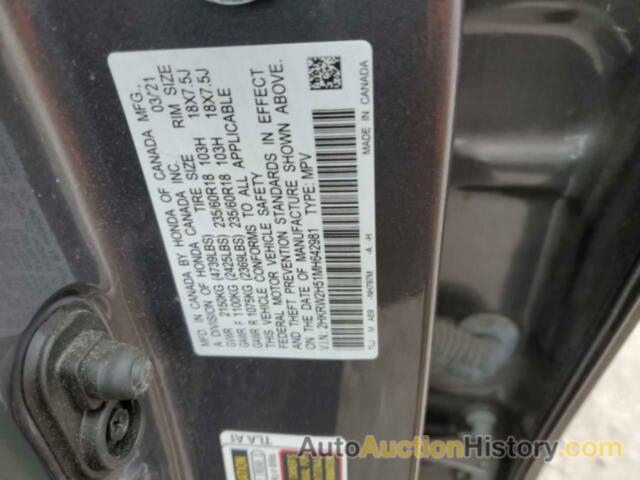 HONDA CRV EX, 2HKRW2H51MH642981