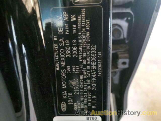 KIA FORTE LX, 3KPFK4A76HE069382