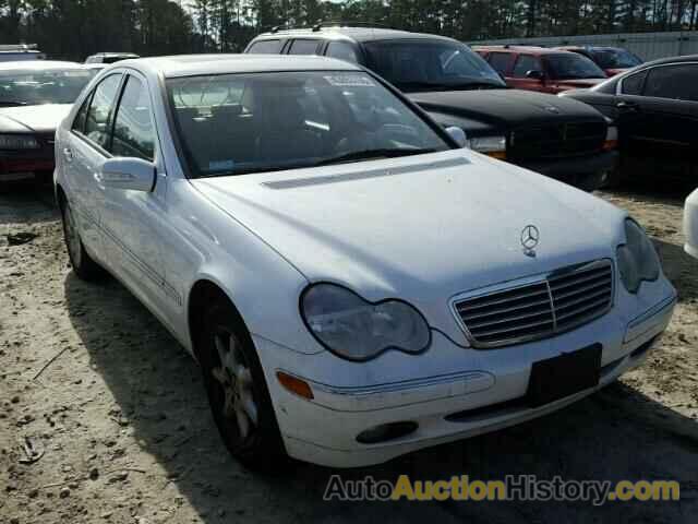 2001 MERCEDES-BENZ C240, WDBRF61J41F054978