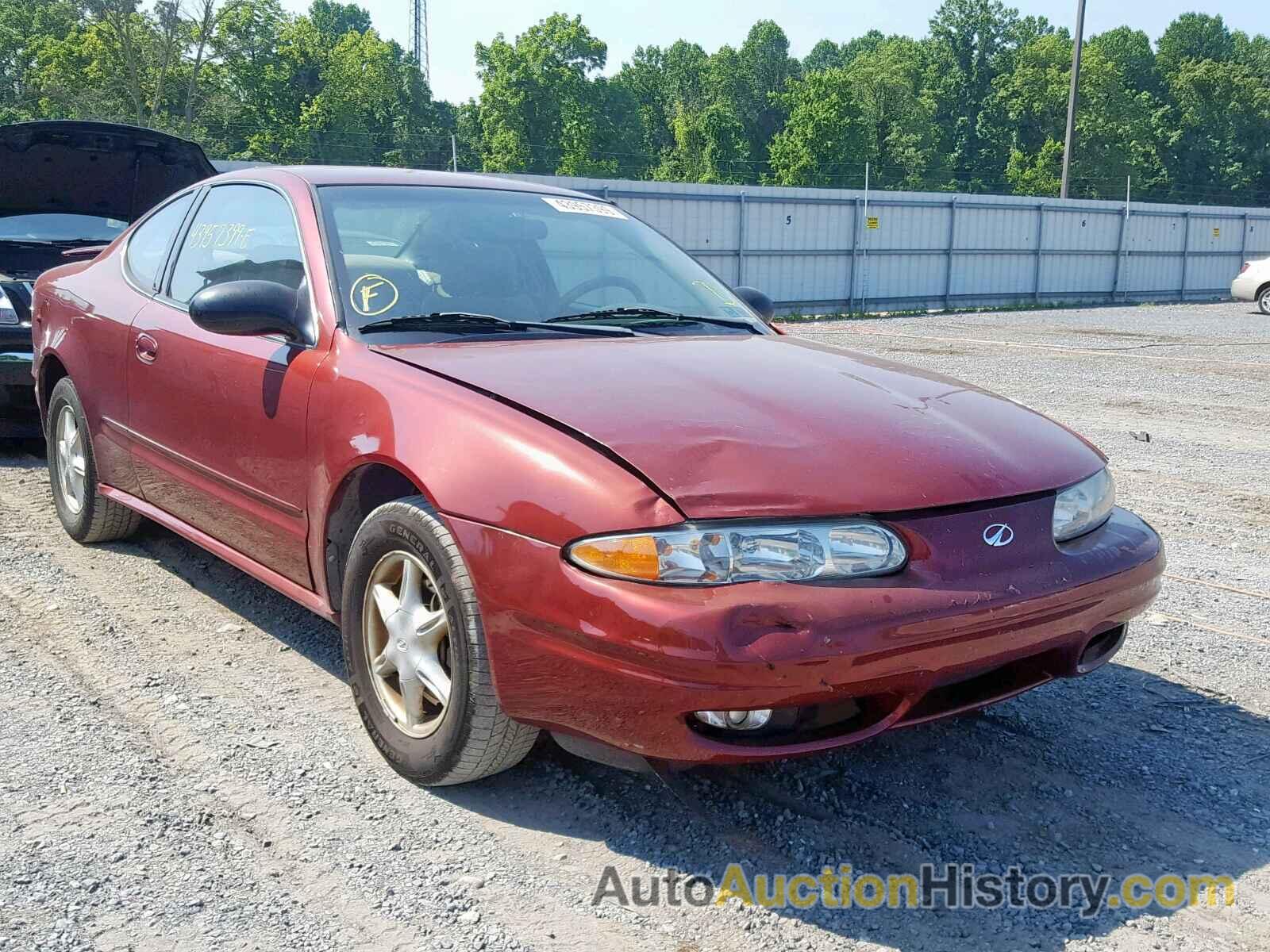 2000 OLDSMOBILE ALERO GL, 1G3NL12T9YC406881